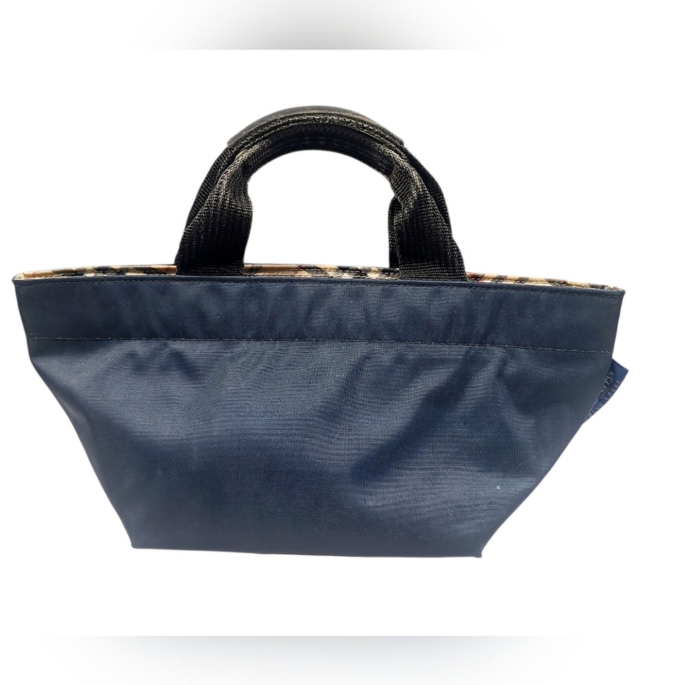 Burberrys Blue Label Nylon Small Tote